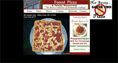Desktop Screenshot of forestpizza.com